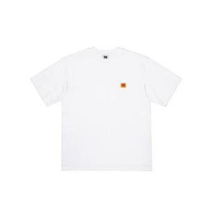 [공식]에센셜 시그니처 로고 반팔 티셔츠 WHITE