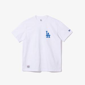 뉴에라 MLB LA 다저스 홈 치어링 아이스크림 티셔츠 화이트 14179168