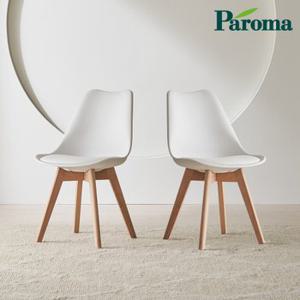 파로마 이프 카라 컬러 체어 원목 식탁 의자 1+1 FJL1108