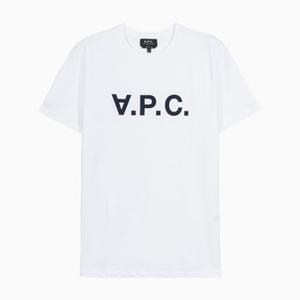 (당일) 23SS 아페쎄 VPC 로고 화이트 반팔 티셔츠 COBQX H26586 IAK