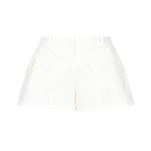 Big Pocket Wide Shorts_White