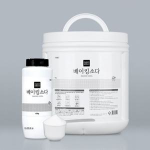 가성비가브랜드다 베이킹소다 버킷 5KG+톡톡이450g+계량스푼