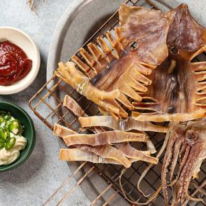 [맛군] 포항 구룡포 쫄깃한 마른오징어 특대 5미 (400g내외)