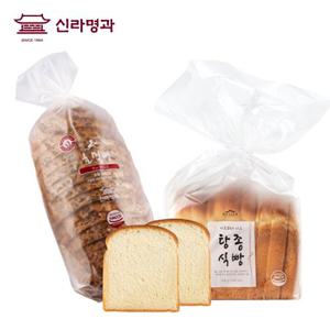 [신라명과]호밀빵 + 프리미엄 탕종식빵 세트 무료배송