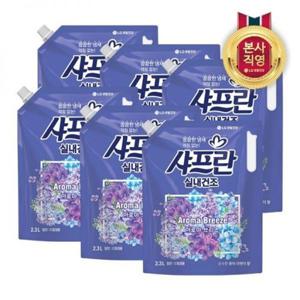 샤프란 실내건조 아로마 브리즈 2.3L x 6개