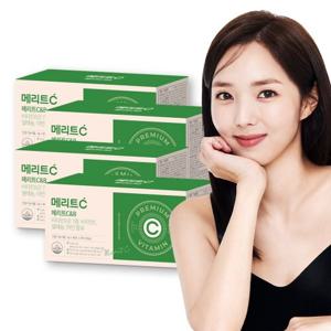 [휴온스] 메리트C&B 비타민B 콤플렉스 B1 B2 B6 B12 60포 × 4박스, 8개월분