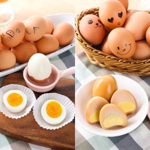 [자연맛남 계란] 아산맑은 반숙란30알 + 담백한 군계란30알(총60알)