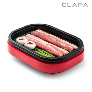 클래파 1인용 가정용 혼밥 미니 전기그릴 후라이팬 전기 고기불판 BDG-30