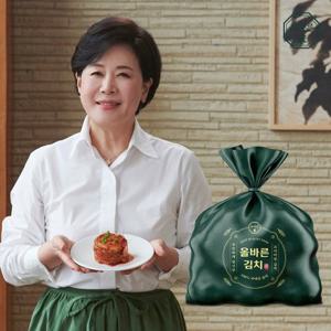 올바른 포기김치 11kg 박정수김치 배추 주문 김장 아삭한김치