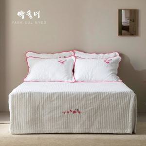 [슈퍼싱글] 박술녀 순면 광목 침대커버 110x200cm