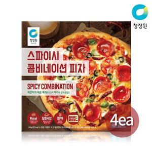 갤러리아_청정원 스파이시 콤비네이션 피자 340g x 4