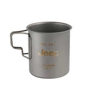 [지프] 오아시스 티탄 컵 320ml - 캠핑머그컵/티타늄 폴딩컵