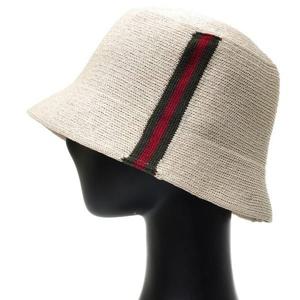 [플릭앤플록]MAU53.지사 라인 중년 여성 벙거지 모자 버킷햇 봄 여름 니트 챙모자 엄마 선물