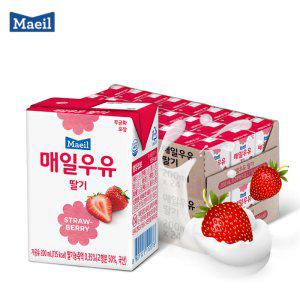매일우유 멸균 딸기 200mlx24팩/딸기우유