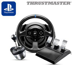 트러스트마스터 T300 GT 레이싱휠, TH8A 쉬프터 패키지(PS5,PS4,PC용) T300