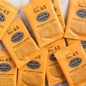 Smith Teamaker | 페퍼민트 잎 No. 45 미국 페퍼민트로 제작 카페인 프리 허브 티 무설탕, GMO 프리, 식물