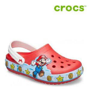 [세일] 크록스 아동 샌달 /G05- 206438-8C1 / Kids Crocs Fun Lab Super Mario Lights Clog Flame