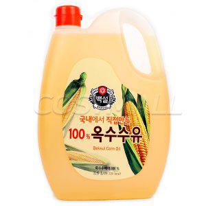 CJ 백설 옥수수유 옥배유 3.6L/식용유 코스트코