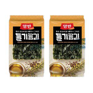양반김 도시락김 들기름김 4.5g 120봉 무료배송
