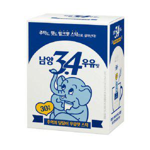 남양 3.4우유맛 스틱 분말 30T
