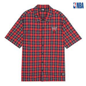 [NBA] 남성 시카고불스 로고패턴 카바나 셔츠 (N202SH334P)