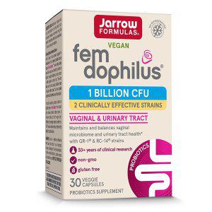자로우 펨 도피러스 10억 CFU 여성용 질 유산균 30 베지캡슐