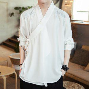 남자 빅사이즈 생활한복 개량한복 치마바지 블랙 와이드 스님옷 여름 자켓 법복 자수 티셔츠
