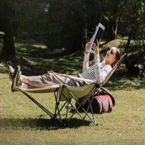 캠핑용 휴식 피크닉 낚시 눕는 낮잠 각도조절캠핑의자
