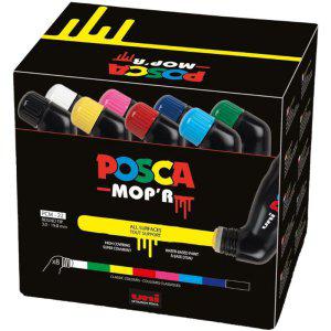포스카 MOP R 그래피티 페인트 마카 8개 세트 Posca PCM-22