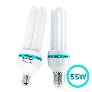 장수램프 EL 55W E39/삼파장 전구 형광등 램프 고와트