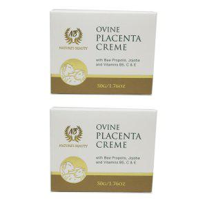 네이쳐스 뷰티 오바인 양태반 크림 50g 2팩 Nature's Beauty Ovine Placenta Creme 50g