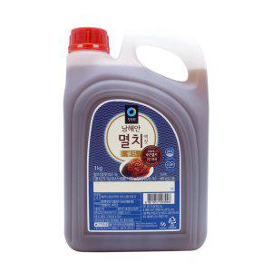 청정원 남해안 멸치액젓 골드 3kg×2개 [무료배송]/유통기한 2024년11월23일까지