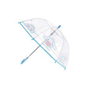 산리오 시나모롤 돔형 어라운드 장우산 53 블루 우산