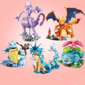포켓몬스터 Pokemon 중국 레고 호환 리자몽 뮤츠 랴라도스 유아 초등 어린이 선물