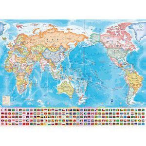 [텐바이텐] 퍼즐갤러리 1000피스 직소퍼즐 세계 지도 HP1043