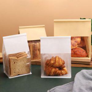 빵 포장지 1000매 디저트 종이 빵집 봉투 브레드 크라프트 와플 베이커리