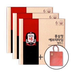 정관장 홍삼정 에브리타임 밸런스 10ml x 30포 (쇼핑백포함) 3박스