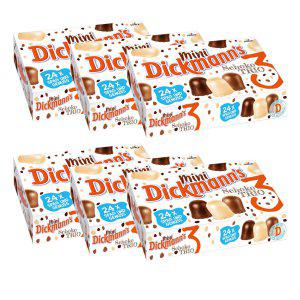Dickmann 딕만스 미니 3종 초콜렛 마쉬멜로우 24개입 x6개 발렌타인데이 크리스마스 선물