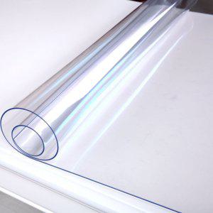 투명 테이블 PVC 깔개 유리대용 식탁보 매트 보호 방수 식탁 필름