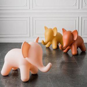 동물 의자 코끼리 체어 플라스틱 디자인 스툴 카페