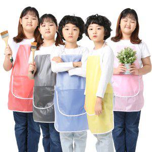 [웰프런키즈] 어린이 미술 요리 놀이 앞치마 가운 4종