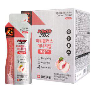 일양약품 파워플러스 에너지젤 20포 복숭아맛 파워젤 팔라티노스