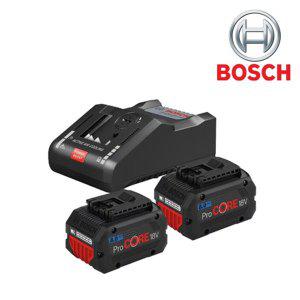 보쉬 스타터 키트 ProCORE 18V 8.0Ah + GAL 18V-160 C 배터리 충전기 세트 1600A016GS