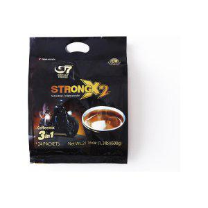 TrungNguyen 베트남 G7 커피, 3-in-1 스트롱백, 정품, 24포x2팩 총48포