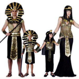 할로윈 코스프레 코스튬 옷 이벤트 의상 성인 어린이 이집트 파라오 클레오파트라 파티 멋진 드레스 가족