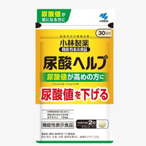일본 고바야시제약 요산치 헬프 60정 루테올린 요산관리 일본건강식품