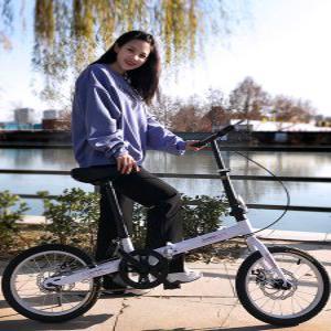 접이식 자전거 심플 16인치 초경량 출퇴근 휴대용 가벼운 소형자전거