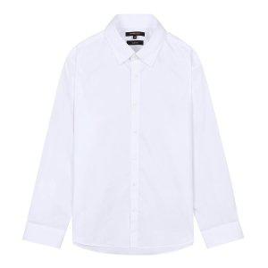 [지이크 (패플)] [파렌하이트]화이트 솔리드 드레스 셔츠FGB301WH