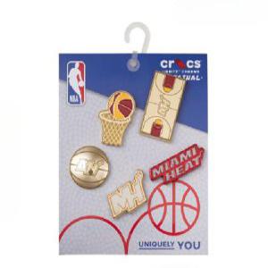 크록스 정품 NBA 지비츠 마이애미 5개 세트