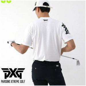 PXG 어깨빅로라운드 반팔 티셔츠 - 봄신상(남성)(골프)